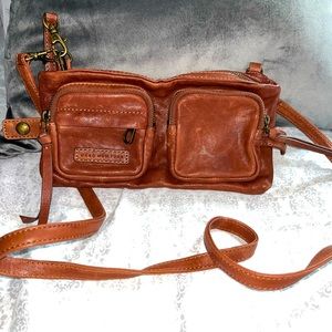 Marc New York distressed leather bag